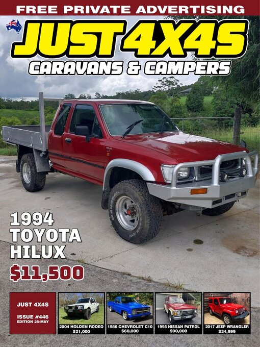 Cover image for Just 4x4s, Caravans & Campers